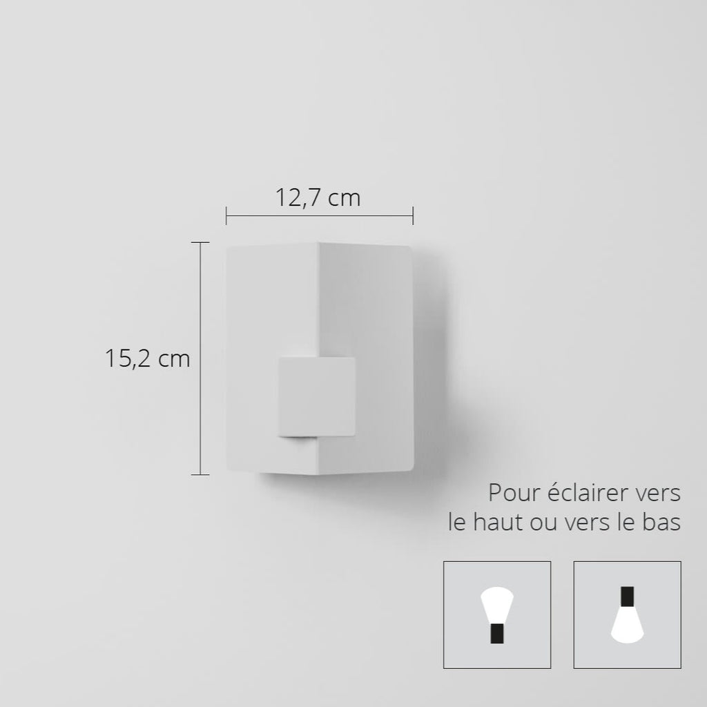 Applique Murale V1-E <br>(tête de lit, couloir)