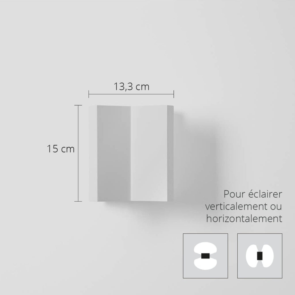 Applique Murale X-Small <br>(chambre, cuisine, couloir)